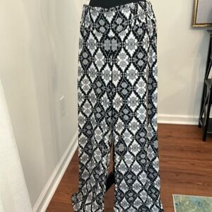 Cache Monochrome Patterned Dress